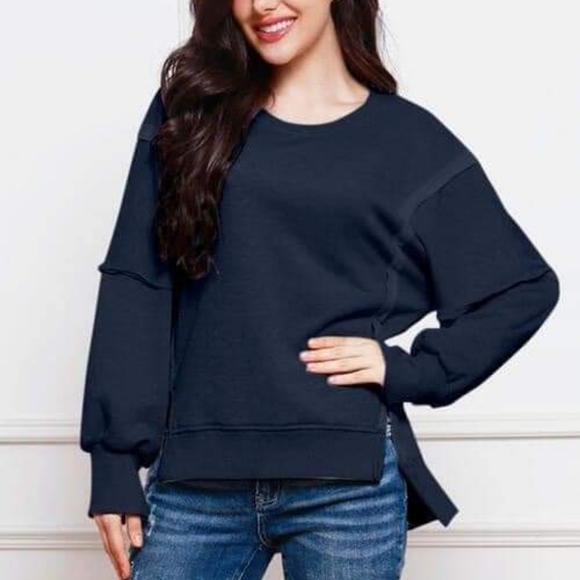 Heart and Soul high Low sweatshirt - Picture 4 of 8